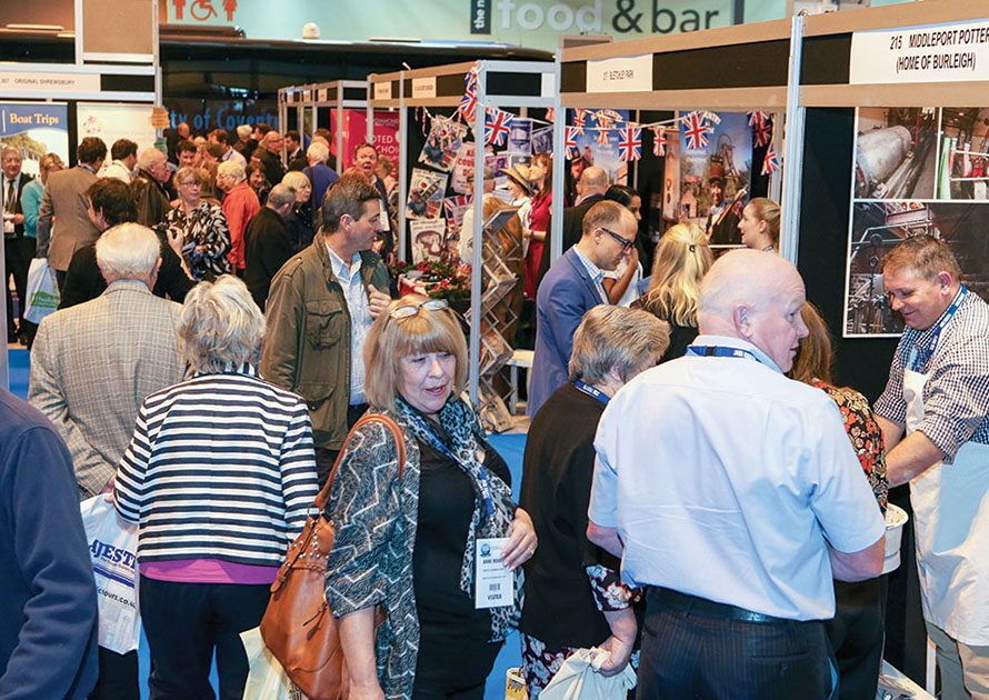A busy Group Leisure & Travel Show