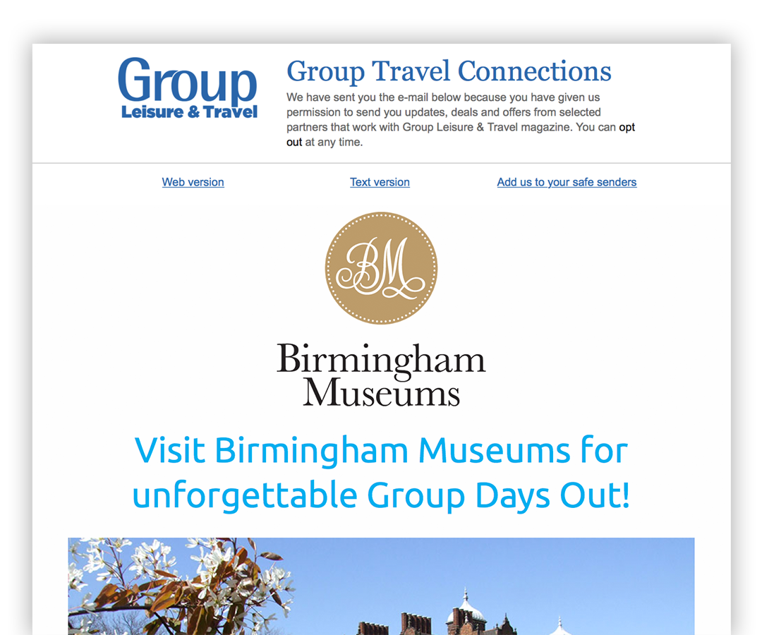 Birmingham Museum e-broadcast