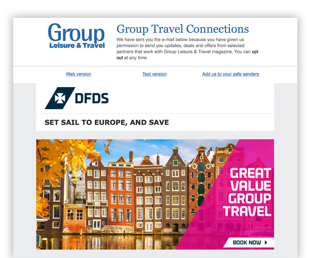 DFDS e-broadcast