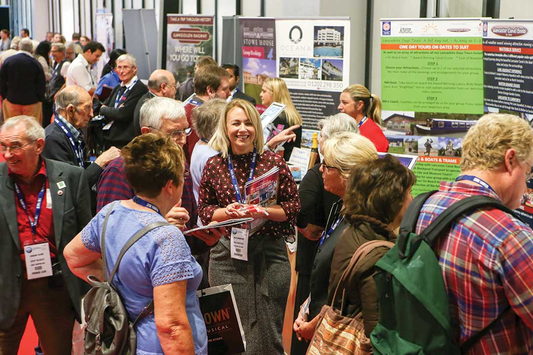 A busy Group Leisure & Travel Show