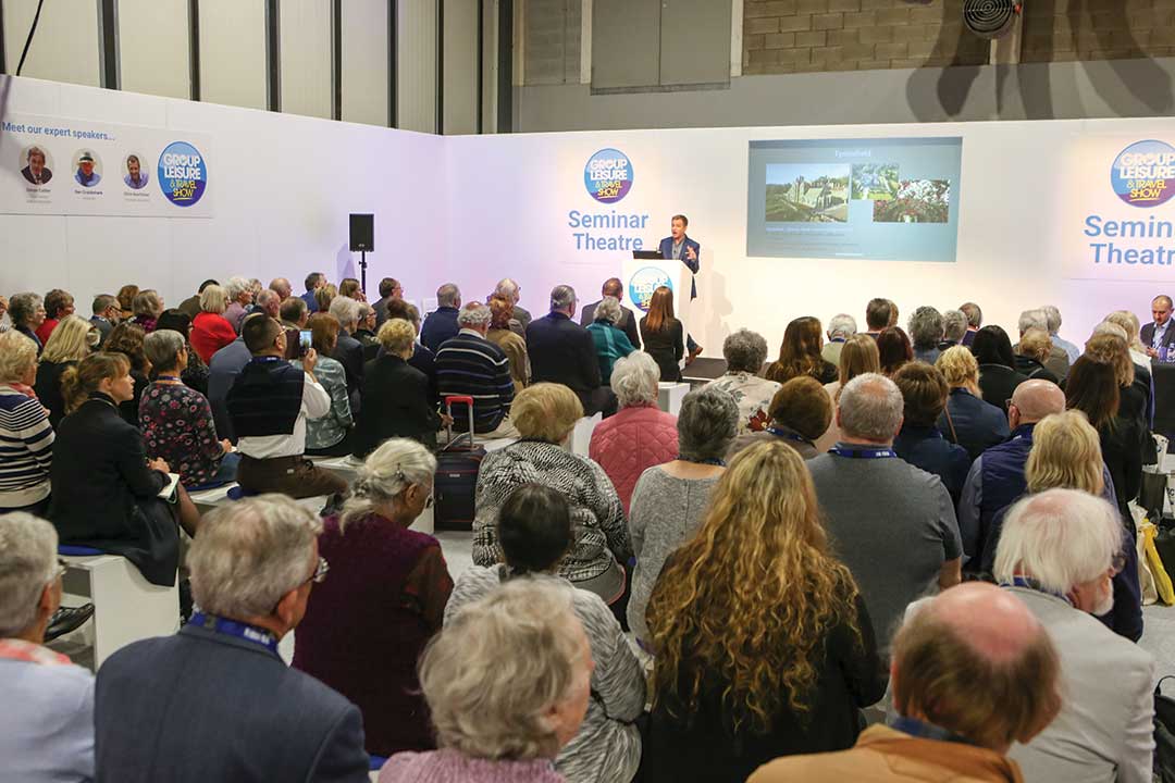 Another enjoyable seminar session at the Group Leisure & Travel Show