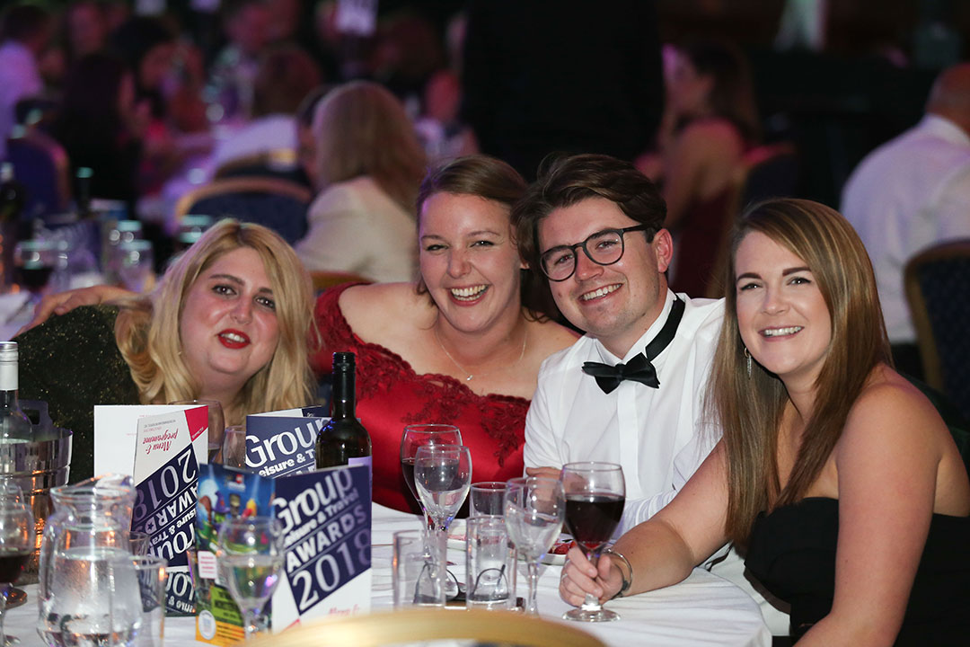 Fun at the Group Leisure Awards